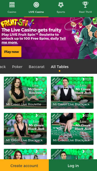Mr Green App Mr Green App