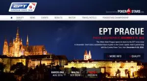 EPT Heads to Prague to Kick Off on December 8th