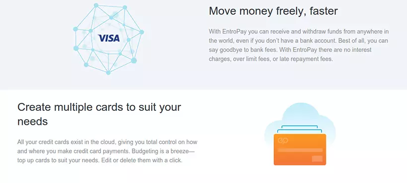 EntroPay Special Features