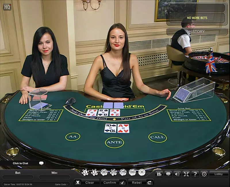 Key Features in Live Hold Em