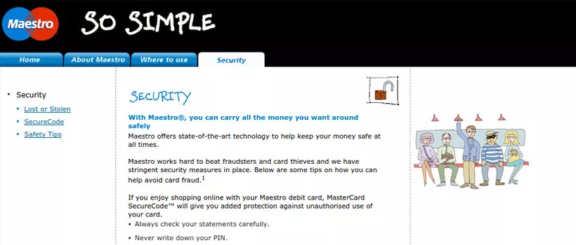 Maestro Cards and Security