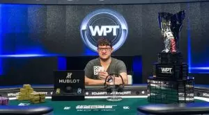 Sam Panzica Emerges Victorious from WPT Bay 101 Shooting Star $7,500 Buy-In Main Event