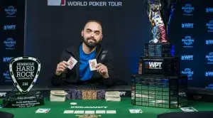 Tony Sinishtaj Emerges Victorious at WPT Seminole Hard Rock Poker Showdown $3,500 Championship