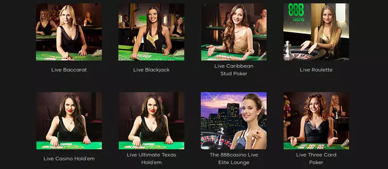 888casino live casino