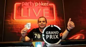 Robertas Gordonas Conquers 2017 partypoker LIVE Grand Prix UK Main Event for £150,000
