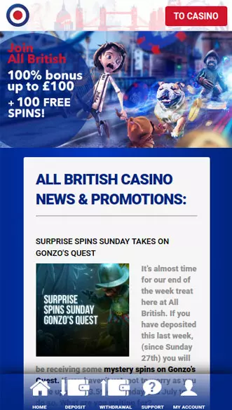 all british casino app screenshot