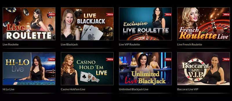 eurogrand casino live dealer screenshot