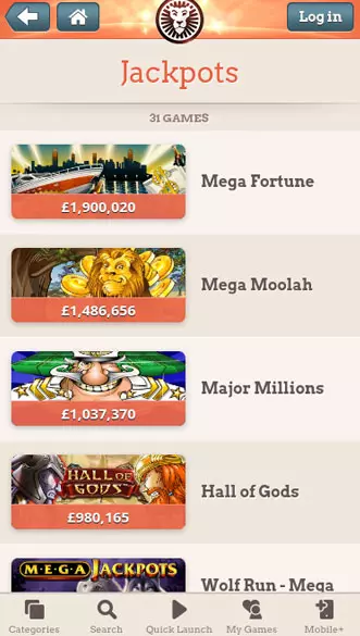 leovegas casino app screenshot