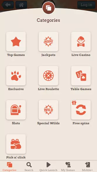 leovegas casino app screenshot
