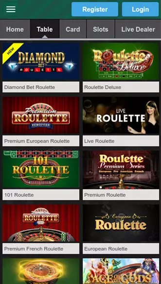 paddy power casino app screenshot
