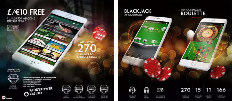 paddy power casino app features