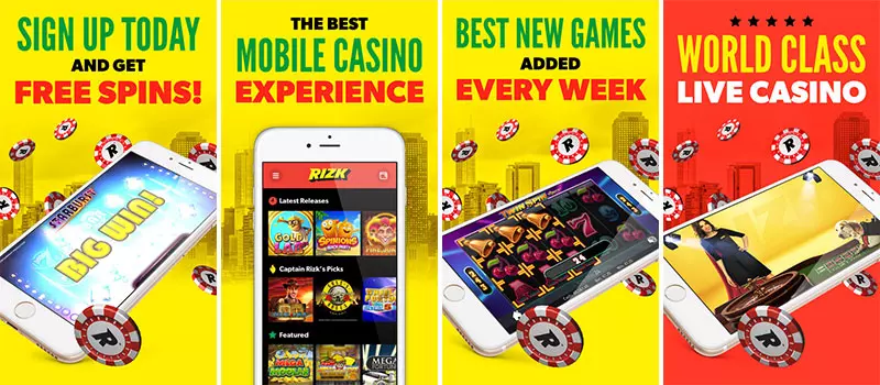 rizk casino app features