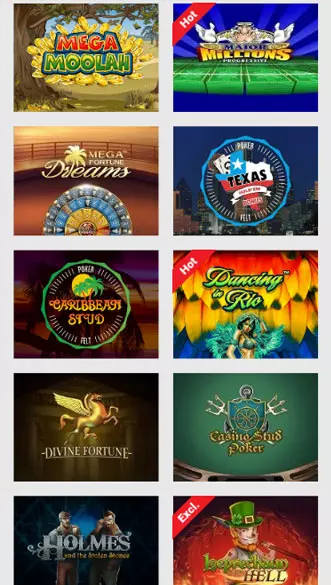 unibet casino app screenshot