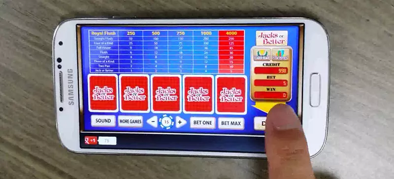 video poker android
