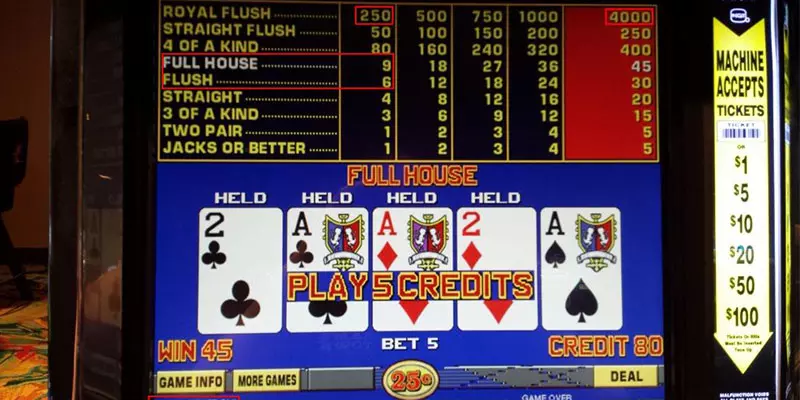 Video Poker Full House