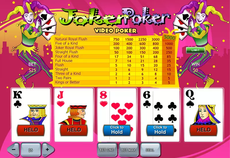 Joker Poker screenshot