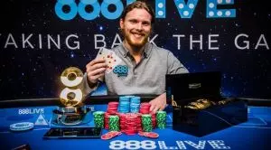 Tom Hall Takes Down 888Live Poker Festival London £1,100 Main Event