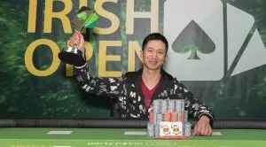 Weijie “Jervi” Zheng Takes Down Record-Breaking 2019 Irish Open Main Event for €300,000