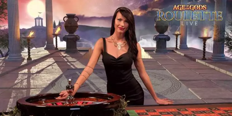 Live version of Age of the Gods Roulette