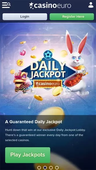 CasinoEuro app screenshot