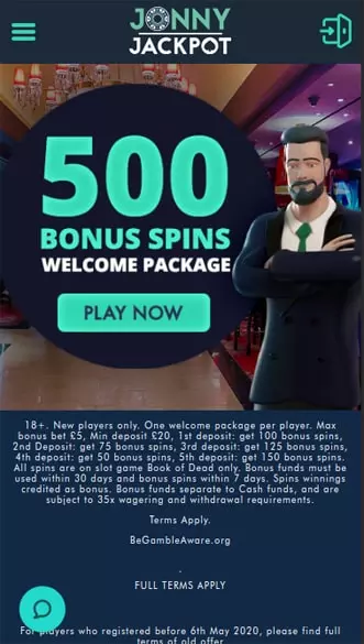 Jonny Jackpot Casino app screenshot