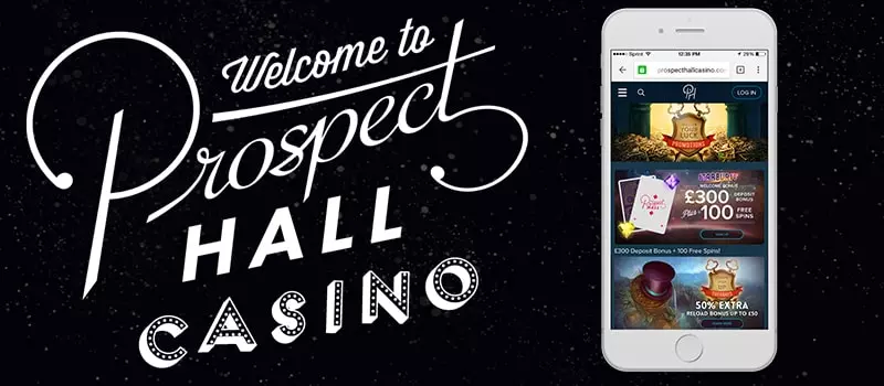 Prospect Hall Casino app features photo