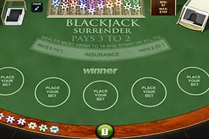 Blackjack Surrender