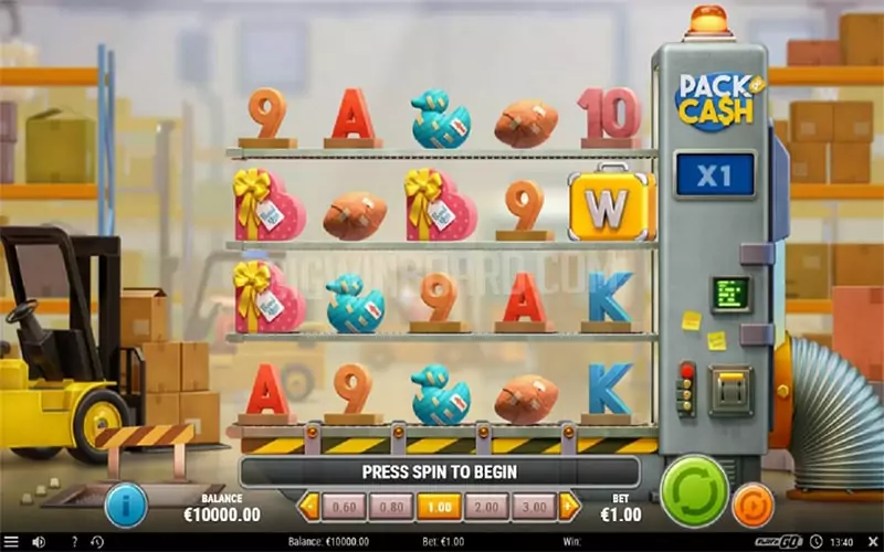 Pack and Cash Slot