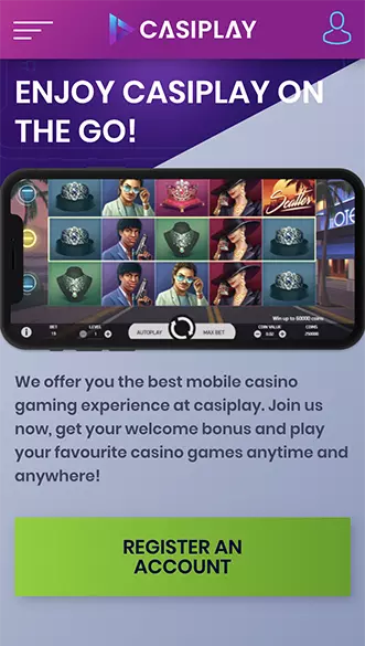 Casiplay Casino app screenshot