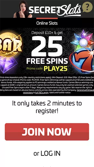 Secret Slots Casino app screenshot