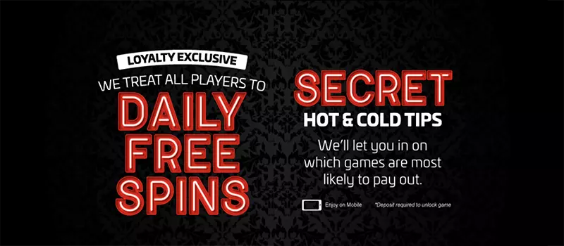 Secret Slots Casino app features photo