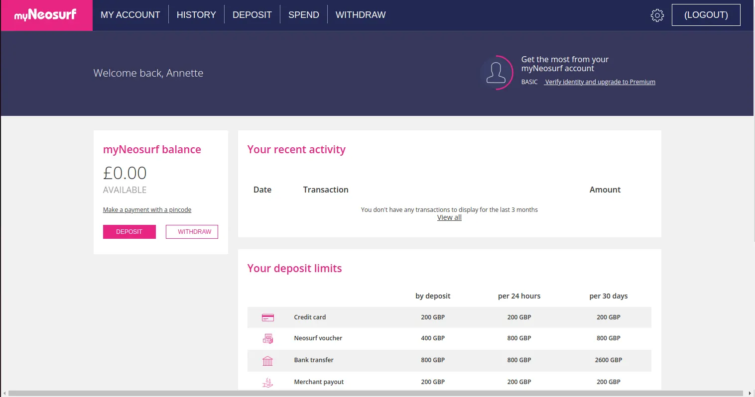 Neosurf Registration Process 5