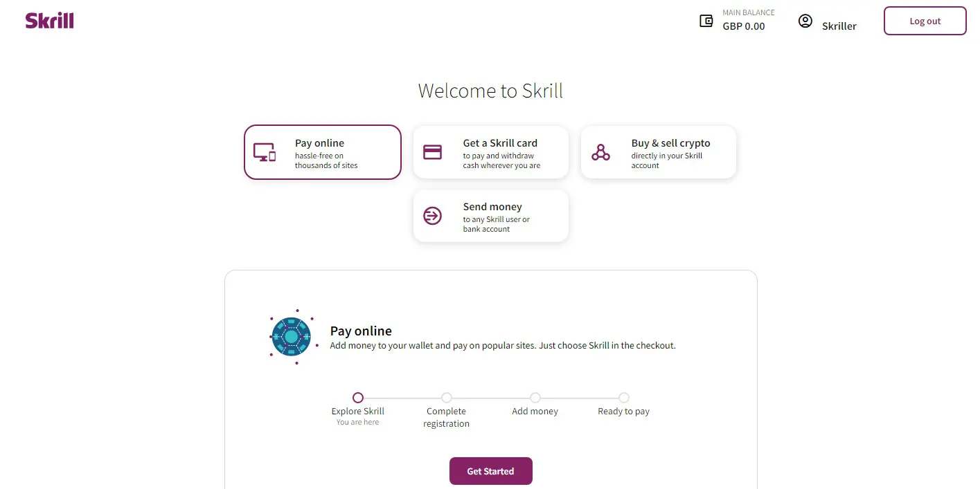 Skrill Registration Process 3