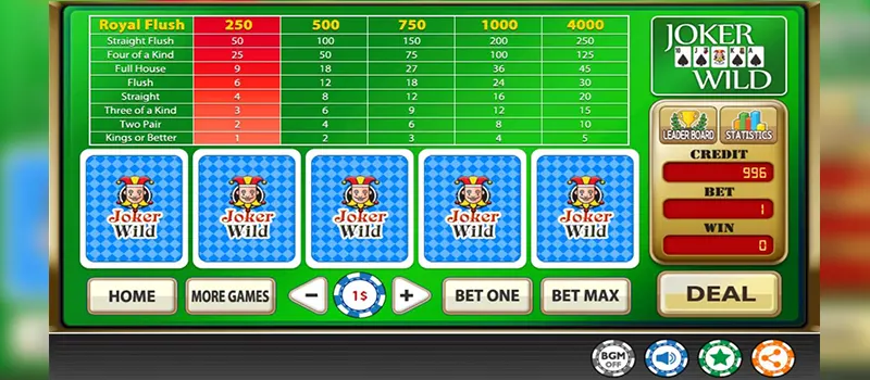 Casino Video Poker