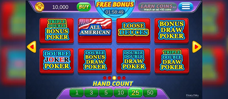 Video Poker Classic Games