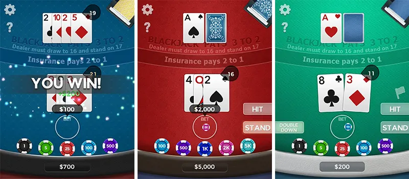 Blackjack 21 app