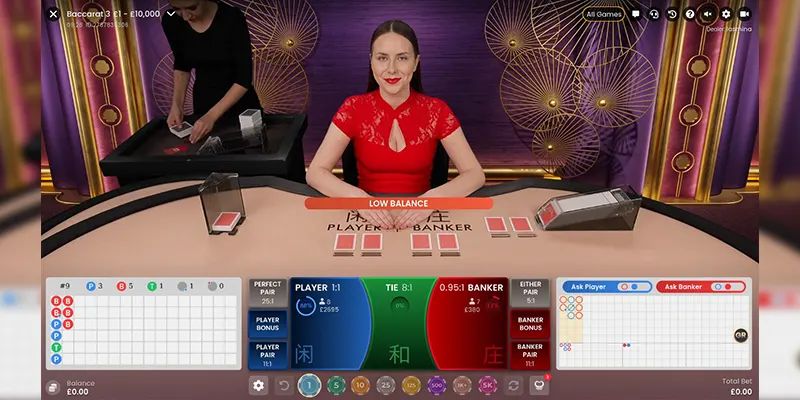 Live Baccarat by Pragmatic Play