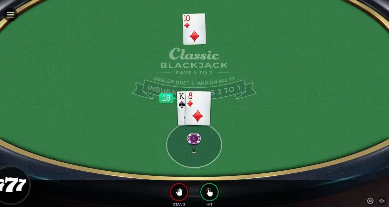 Microgaming’s Classic Blackjack