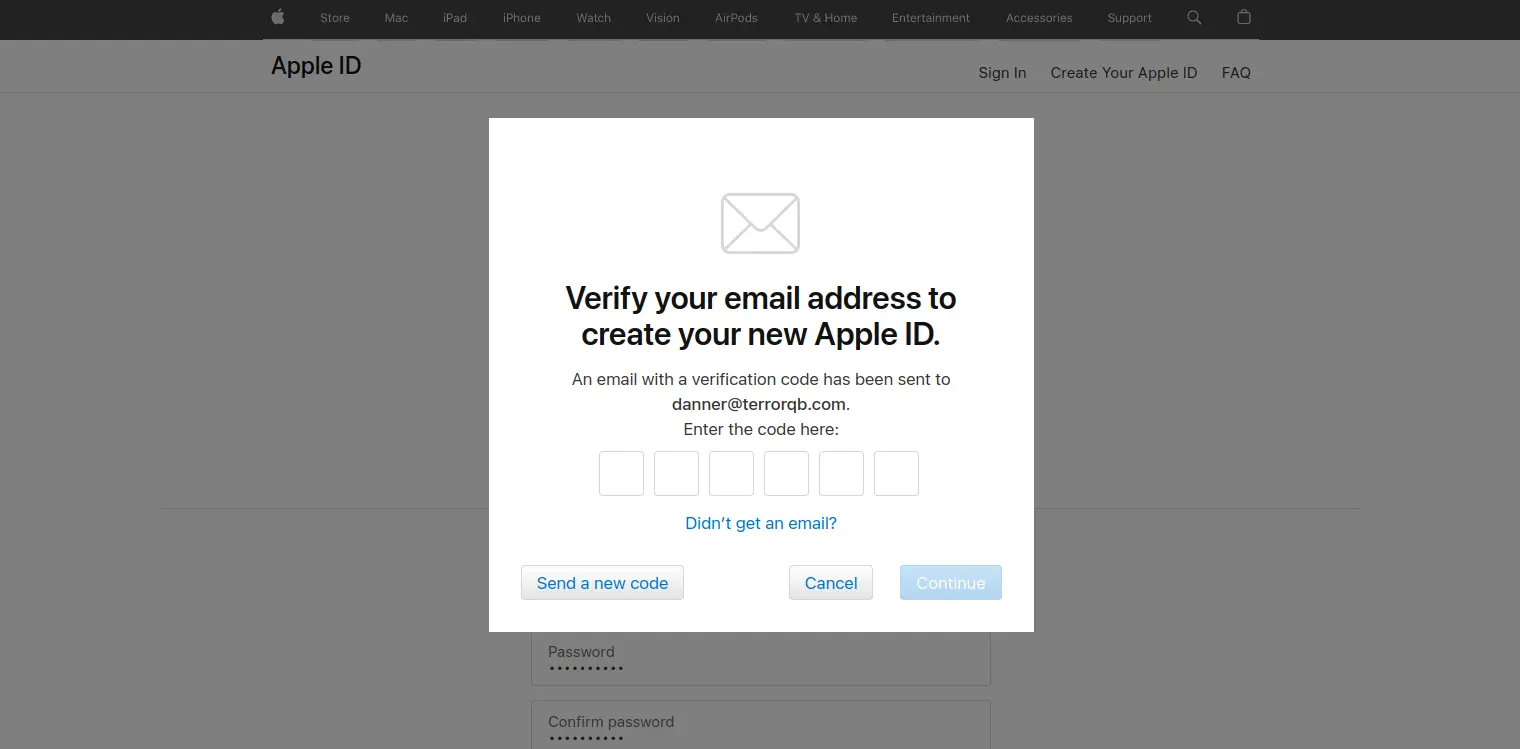 Apple Pay Registration process 4
