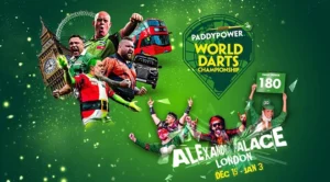 Paddy Power Reveals Green Treble 20 Dartboard Design Ahead of Darts World Championship