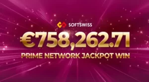 SOFTSWISS Prime Network Jackpot Awards €758,262.71 Prize to Golden Crown Casino Player