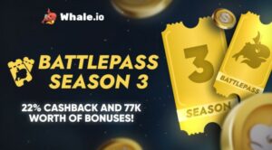 Whale.io Introduces Innovative Battlepass Season 3 With Record $77,000 in Crypto Casino Rewards