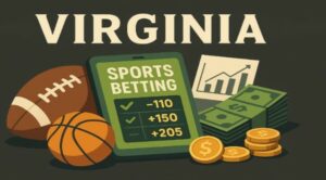 Virginia Sees Record Sports Betting Surge Fueled by Online Wagers in August