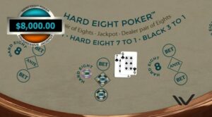 Wagercomms and Million Games Unveil Hard Eight Poker™: Modern Table Game with Dual Jackpots
