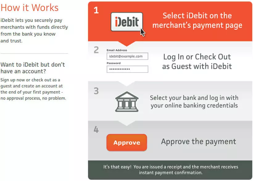 How Does iDebit Work