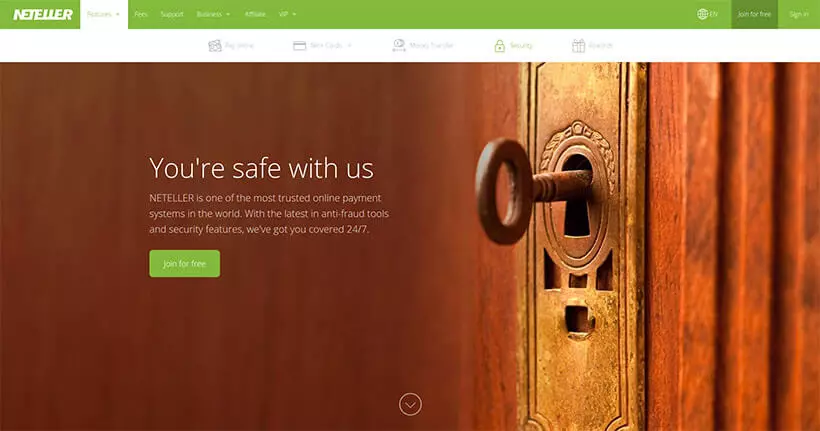 Neteller Security